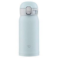 조지루시 심리스 보온보냉 원터치 텀블러, 아이스 그레이, 360ml