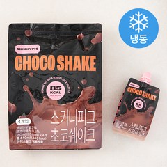 스키니피그 초코쉐이크 아이스밀크 (냉동), 4개, 160ml