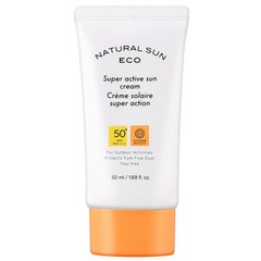 더페이스샵 내추럴 선 에코 슈퍼 액티브 선크림 SPF50+ PA+++, 50ml, 1개