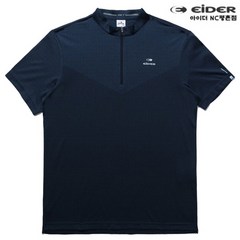 [아이더] 반팔티 LQC DMM21221Z1 LEGER (리거) 남성 아이스 집업 티셔츠