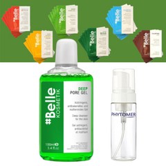 샵벨르 딥포어젤 100ml + 거품용기+추가2종정품 - 모공치약 저자극 딥클렌징, 딥포어젤100ml+거품용기