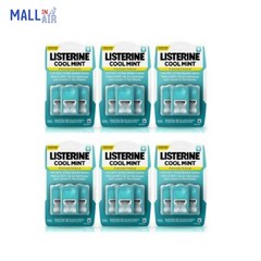 리스테린 쿨민트 가글 페이퍼 72매 3팩 x 6개 구강 청결제