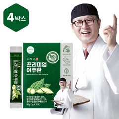 [KT알파쇼핑]김오곤 프리미엄 여주환 4박스 120포, 4개, 3g