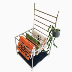 책꽂이선반 모듈가구 선반 책꽂이 Chair module shelf, 블랙