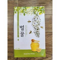 지리산벌꿀농원 토종꿀 천연 자연 사양 아카시아꿀 2.4kg, 1개