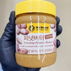 노브랜드 피넛 버터 크리미 340g x 3개