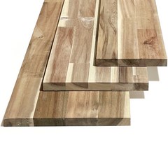 아이베란다 아카시아 집성목 목재 책상상판 원목 선반 목재재단 규격사이즈, 18Tx600x1200mm, 1개