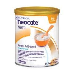 Neocate Nutra Hypoallergenic Amino Acid-Based Baby Food 네오게이트 뉴트라 베이비 푸드 400g, 1개