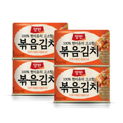 양반 볶음김치 캔, 160g, 12개