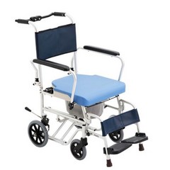 미키코리아메디칼 이동변기 CS-3 목욕의자 휠체어 겸용 바퀴 환자용변기 복지용구, 1, 1개