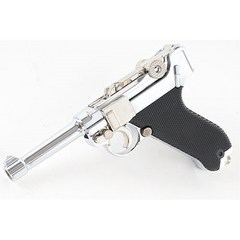 장남감 독일군 권총 루거 P08 스케일 모델건 블랙 풀메탈 시뮬레이션건 Silver Luger P08 Model gun Metal simulation pistol hand guns