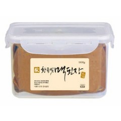 [전통식품] 한국맥꾸룸 황금빛 맥된장1.8kg 시골 재래식 한식 전통 집 된장, 1.8kg, 1개