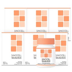 사노셀 수용성 커큐민 코어 6개월분(30정 x 6박스) 정제 강황 추출물 분말 가루 폴리페놀 BA50N 원료 사용, 6박스, 30정, 22.5g