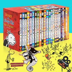 [이엔제이] 국내 Diary of a Wimpy Kid 윔피키드 다이어리 세트 원서 20 권 세트 선택구매 정식음원, 22권