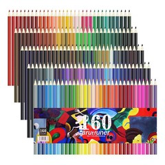 Brutfuner 유성 색연필 4종 드로잉 스케치 색연필, 160색