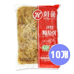 화풍 사천 짜사이, 1kg, 10개