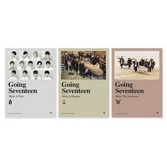 [SEVENTEEN] 세븐틴 미니3집 3종 세트 / Going Seventeen / 재발매 / 부클릿3+승선신고서3+포토카드3+유닛포토카드3+패들북마크3