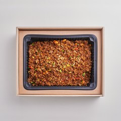 아펠가모 앳 홈 케이터링 박스 '후난식 소고기 볶음밥' / M L사이즈 CE0600142301, 1개, 2100g