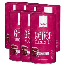 독일 슈카 Xucker Gelier2:1 자일리톨 2:1 저당 겔화 설탕 대체품 1kg, 7팩