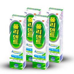 폴리덴트 의치부착재 내추럴 무향 70g, 1개입, 4개