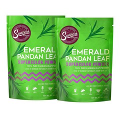 선코어푸드 프리미엄 판단 잎 슈퍼컬러 가루 파우더 3.5oz(99g) 2팩 Suncore Foods Premium Pandan Leaf Supercolor Powder, 1개, 99g
