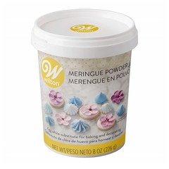 Wilton 윌튼 컵케익 데코 제빵 머랭 에그 화이트 226g Meringue Powder Egg White Substitute, 1개