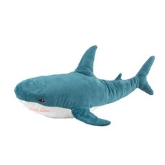 이케아 정품 BLAHAJ 블로하이 상어 인형, 55cm