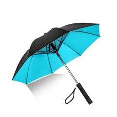 선풍기 우산 대형 양산 USB 충전 블랙 골프 우산