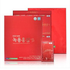 [1+1] 김포파주인삼농협 녹용홍삼 진 70ml x 30포 (총 60포) [녹용홍삼진]