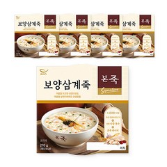 [본죽] 냉장 보양삼계죽 270g 5컵, 5개