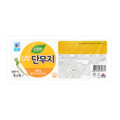 대림선 김밥단무지 400g, 20팩
