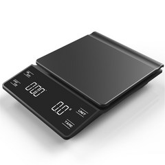 타임모어 전자 커피 저울 타이머가있는 주방 정밀 디지털 스마트 패드가있는 가정용 식품, 새로운 저울 3kg-0.1g, 01 NEW USB 3KG-0.1g