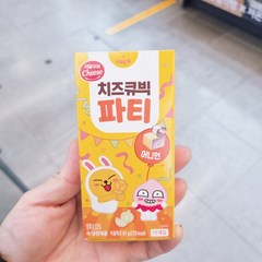 서울우유 치즈 큐빅 파티 어니언 5.8g x 15개입, 일반포장 동절기만