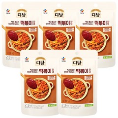 다담 떡볶이양념 150g, 5개, 150ml