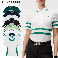 [J.LINDEBERG] 여성 반팔 티셔츠 / 제이린드버그 골프웨어 / 여름 폴로
