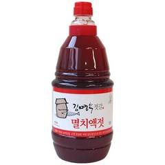 김명수젓갈 멸치액젓 천연식품, 1800ml, 1개