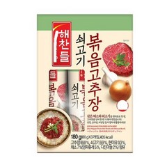 쇠고기볶음고추장 180g (60gx3개입), 1개