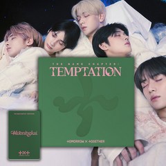 투모로우바이투게더 앨범 TEMPTATION 템테이션+특전 미니5집 투바투 이름의 장 TXT Sugar Rush Ride TOMORROW X TOGETHER 연준 범규 수빈 태현, 템테이션 Daydream+스컬데이특전