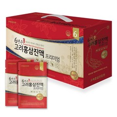 고려홍삼진흥원 6년근 고려 홍삼 진액 프리미엄, 30개, 50ml