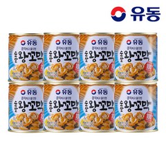 [유동] 순살 왕꼬막 230g x8개, 8개