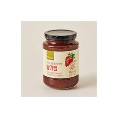 ORGA [올가] 유기농 설향딸기로 만든 딸기잼 (600g) 우리집 간식 맛있는잼, 6개