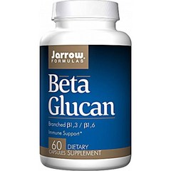 Jarrow Formulas Beta Glucan 자로우포뮬러스 베타 글루칸 60캡슐, 1개, 단품, 60개