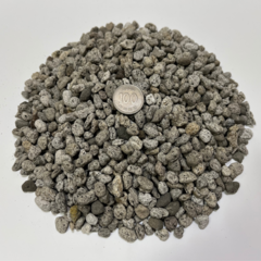 [우야플랜트샵] 천연 최상급 회색 화산석 5-10mm 펄라이트역할 통기성우수 배수층 마감재 천연 미네랄 500g, 15개