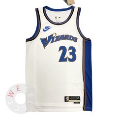 NBA 2022-23 워싱턴 위저즈 마이클 조던 스윙맨 져지 유니폼 - 클래식 에디션