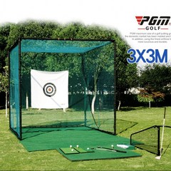 [마물샵] 개인 골프연습망 스윙연습기 골프그물 대형, 01.골프연습장(3x3)