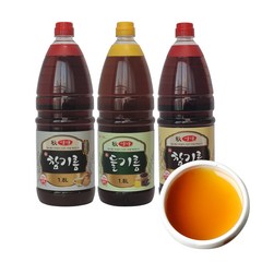 [한정특가]참기름 들기름 가을맛 그대로 참기름 가을맛 그대로 들기름, 1개, 1.8L, [한정특가]MG001-2 전통맛 그대로 참기름