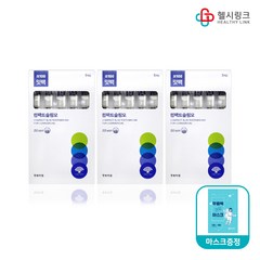 동화약품 잇치 칫솔 잇백 컴팩트슬림모 5개입 약국전용상품, 3세트+헬시링크1팩