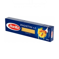 이탈리아 바릴라 스파게티니 3호 n.3 파스타면, 500g, 1통