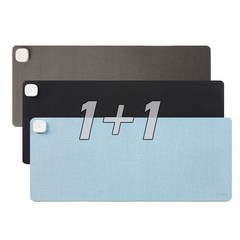 1+1 SINCO 스마트 온열 데스크패드 PRO 마우스패드, 블랙+블루