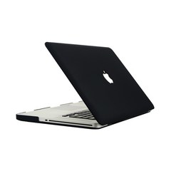 트루커버 맥북 에어 M1 13인치 A2337 전용 MacBook Air 로고컷 하드케이스, 로고컷케이스 블랙(MBLC.01)